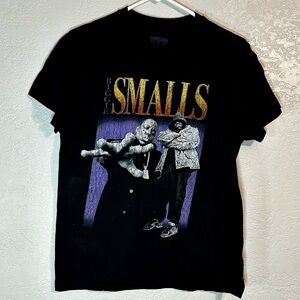 The Notorious BIG Biggie Smalls Shirt Mens Medium Black Graphic Short Sleeve